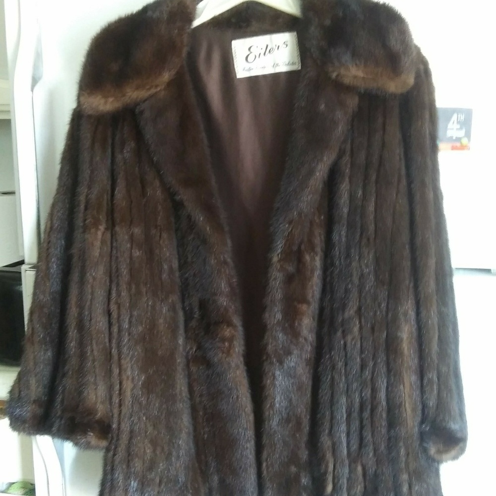 Eilers Mink fur Coat MINK NEW PRISTINE CONDITION..